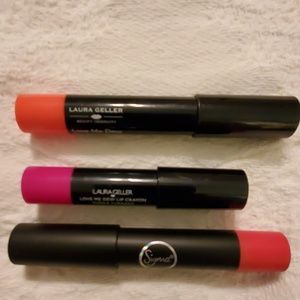 Bright Lip Sticks! LAURA GELLER & SIGMA